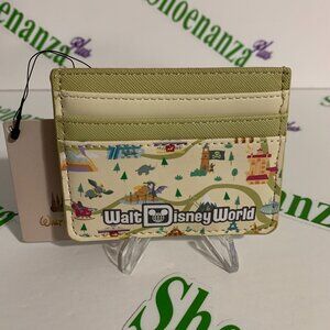 Loungefly Cardholder Walt Disney World 50th Anniversary Map Card Holder
